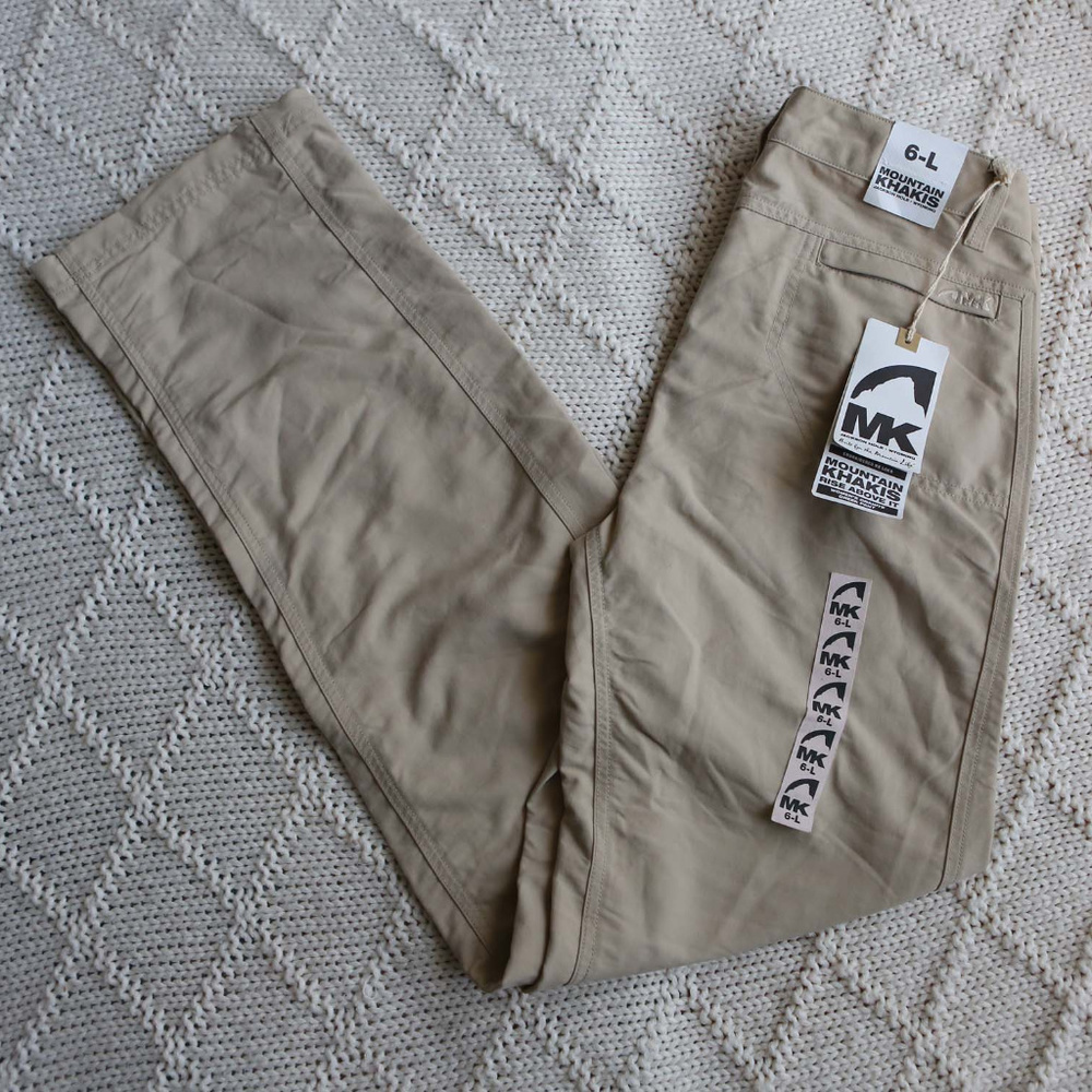 Mountain Khakis Women's Pants 6 Long Birch NWT